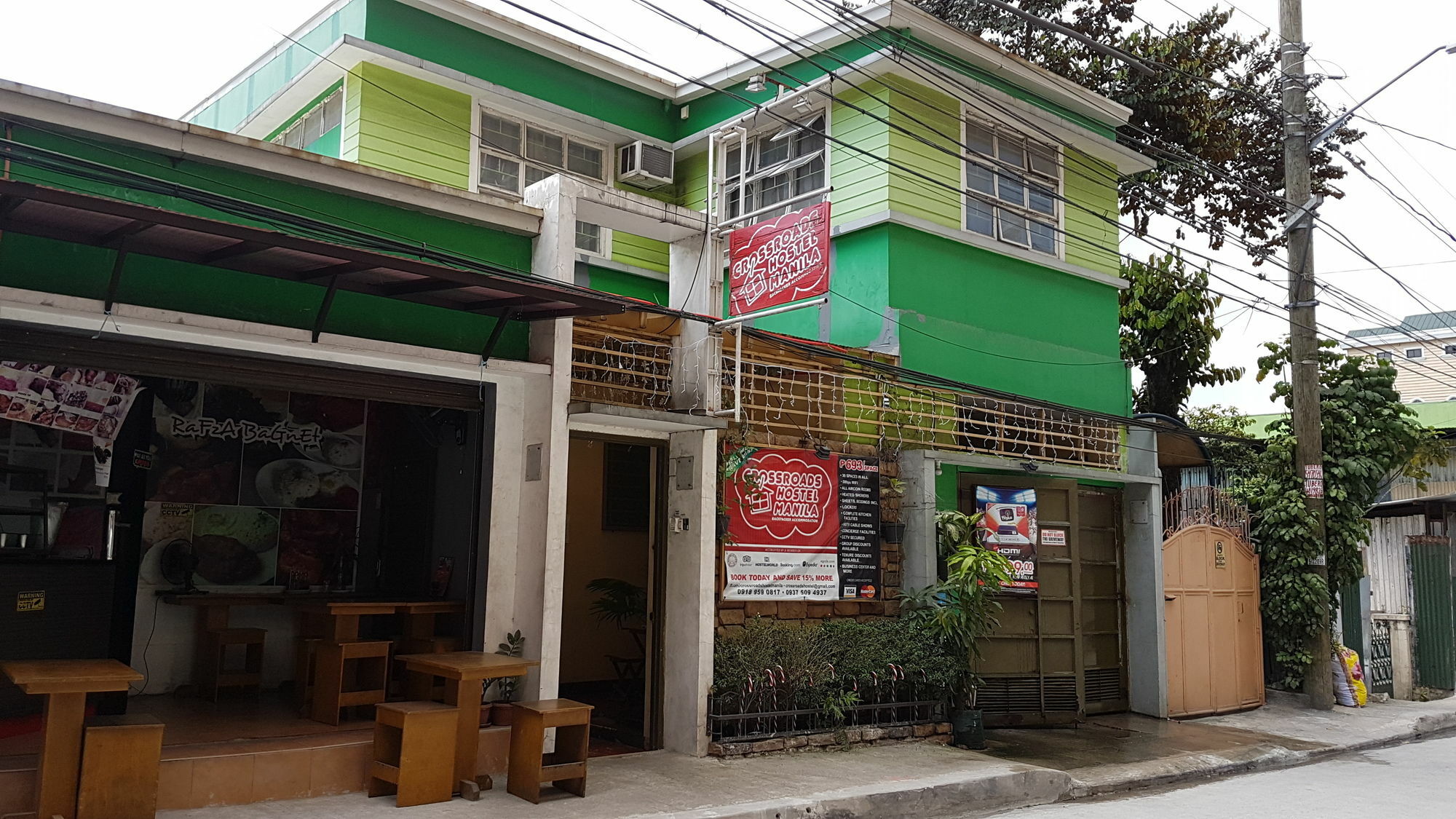 ครอสโร้ดส์ โฮสเทล มะนิลา - ไม่ใช่ที่พักกักตัว Mandaluyong ภายนอก รูปภาพ